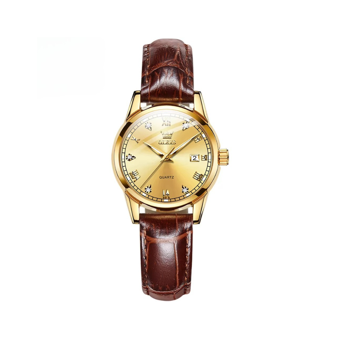 Business-Stil Analog Quarz Paar Uhr