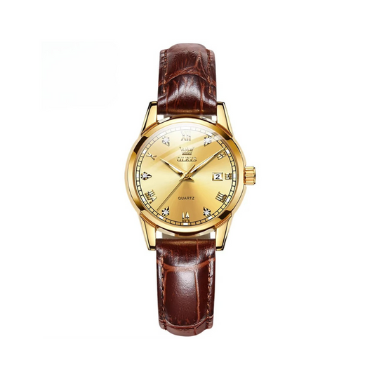 Business-Stil Analog Quarz Paar Uhr