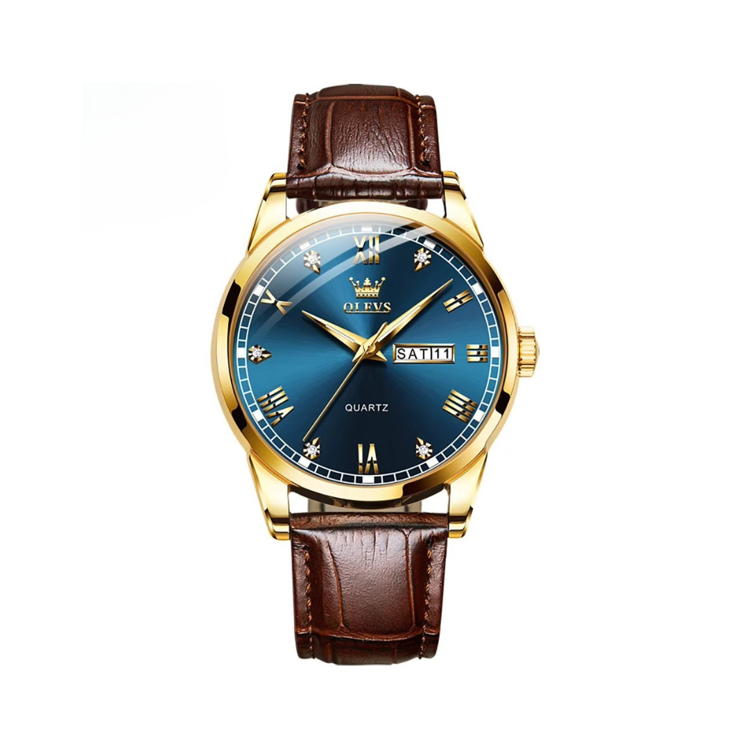 Business-Stil Analog Quarz Paar Uhr
