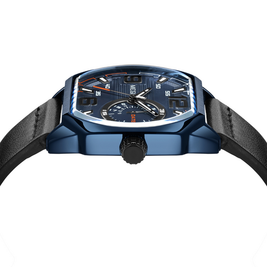 Montre de sport en cuir premium