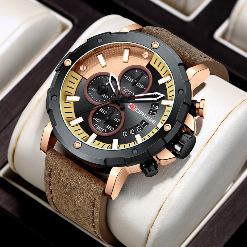 Montre de sport d'affaires pour hommes
