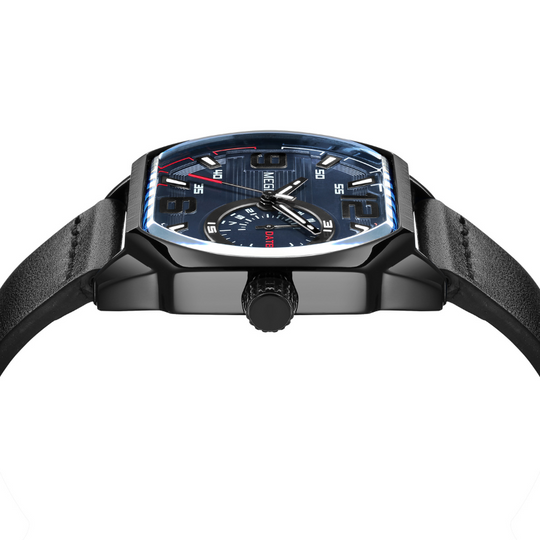 Montre de sport en cuir premium