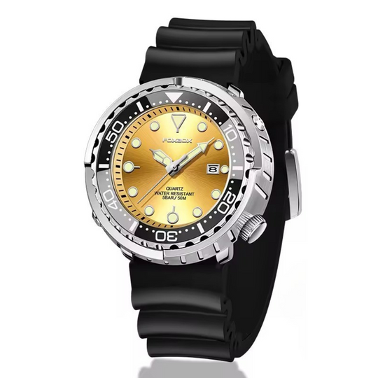 Modische Silikonarmband Chronograph Sportuhr
