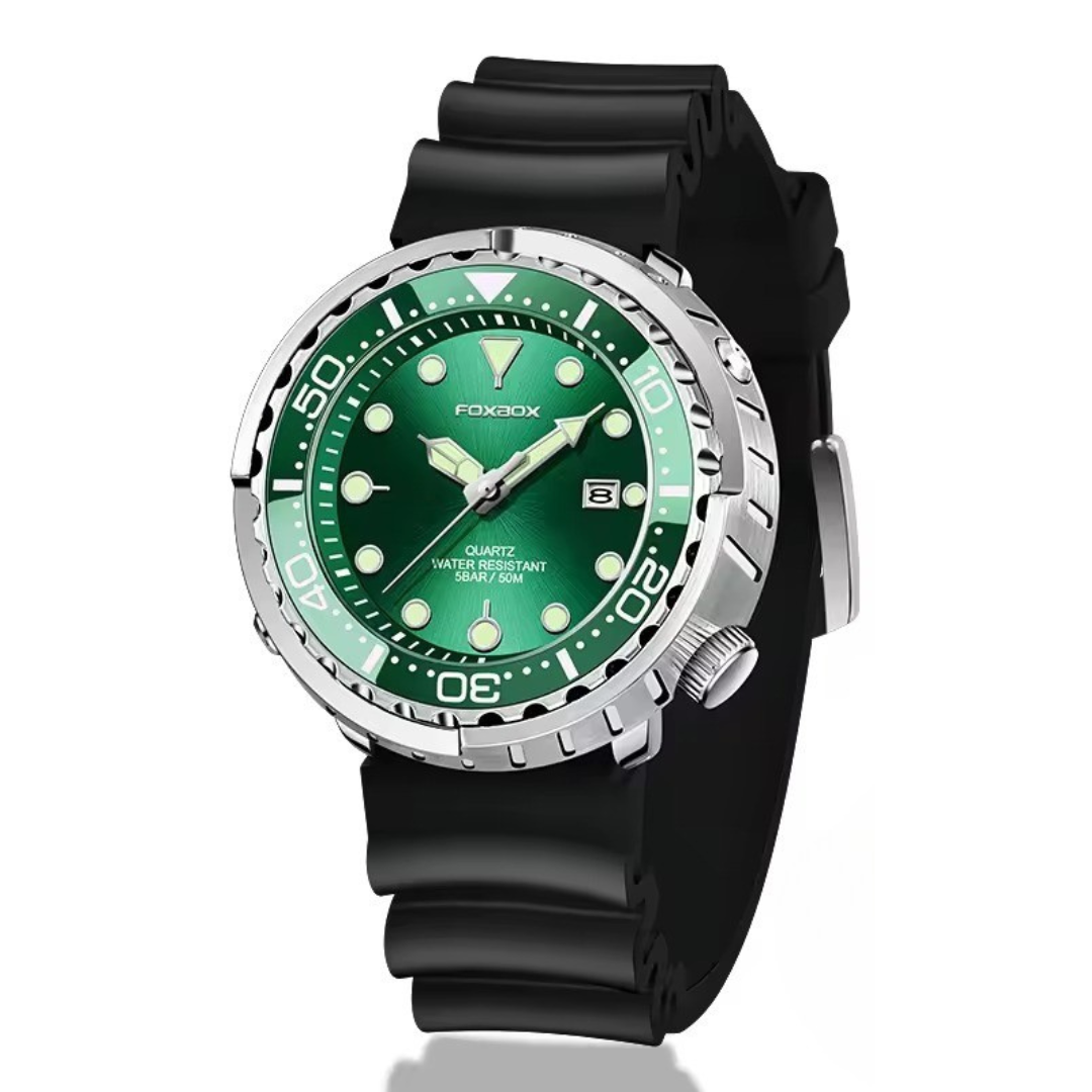 Modische Silikonarmband Chronograph Sportuhr