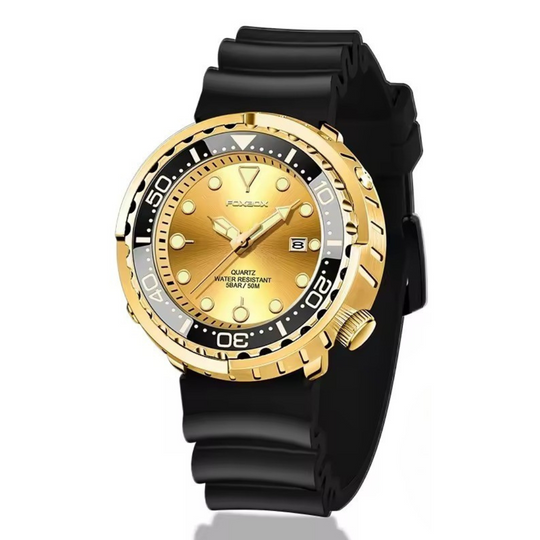 Modische Silikonarmband Chronograph Sportuhr