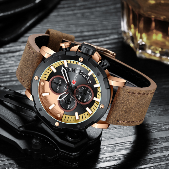 Montre de sport d'affaires pour hommes