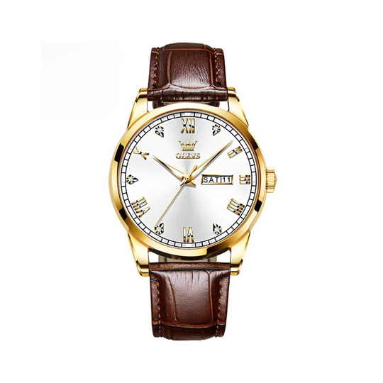 Business-Stil Analog Quarz Paar Uhr