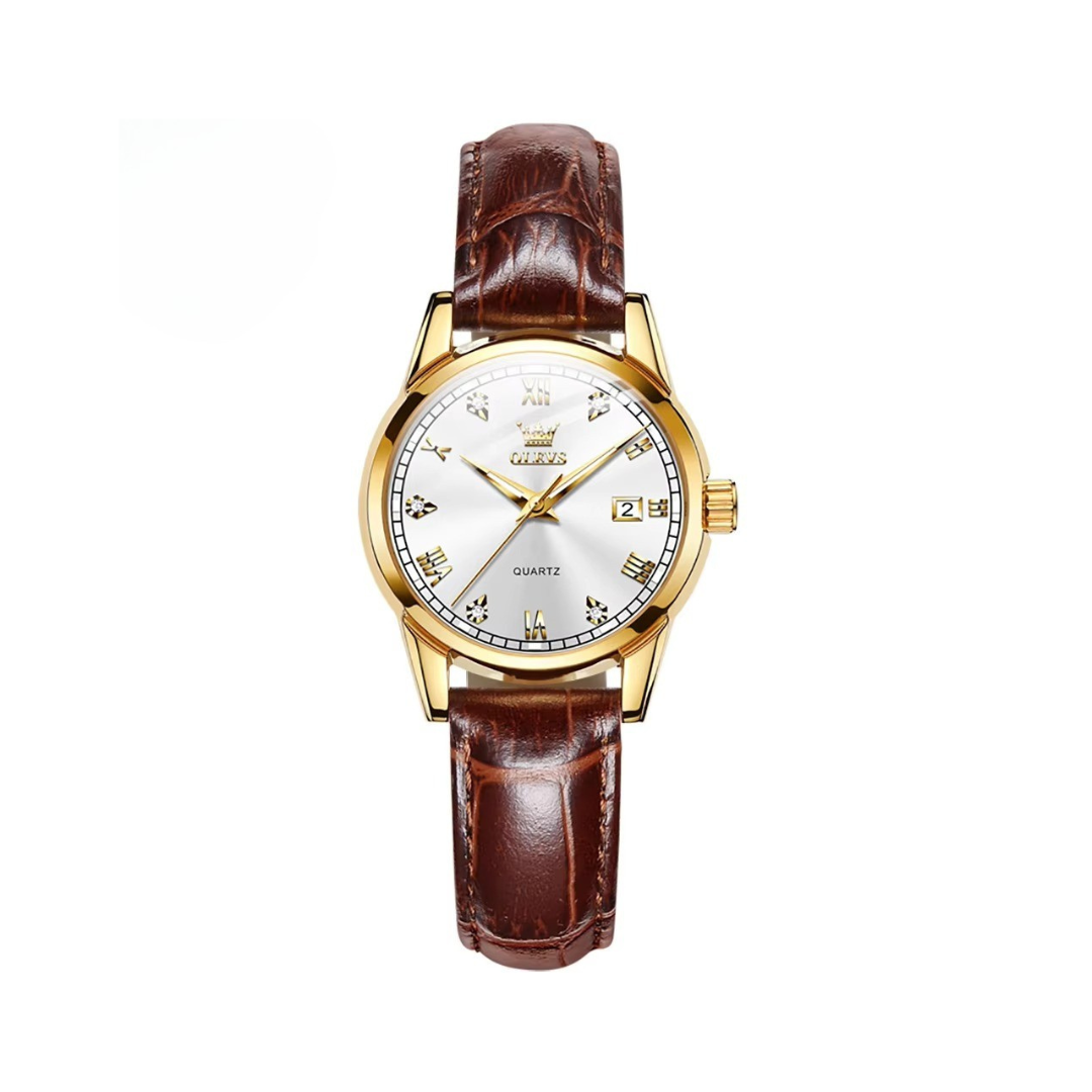 Business-Stil Analog Quarz Paar Uhr