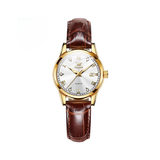 Business-Stil Analog Quarz Paar Uhr