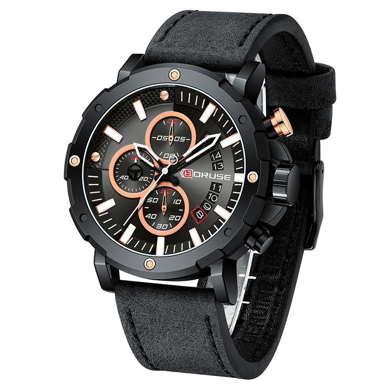 Montre de sport d'affaires pour hommes