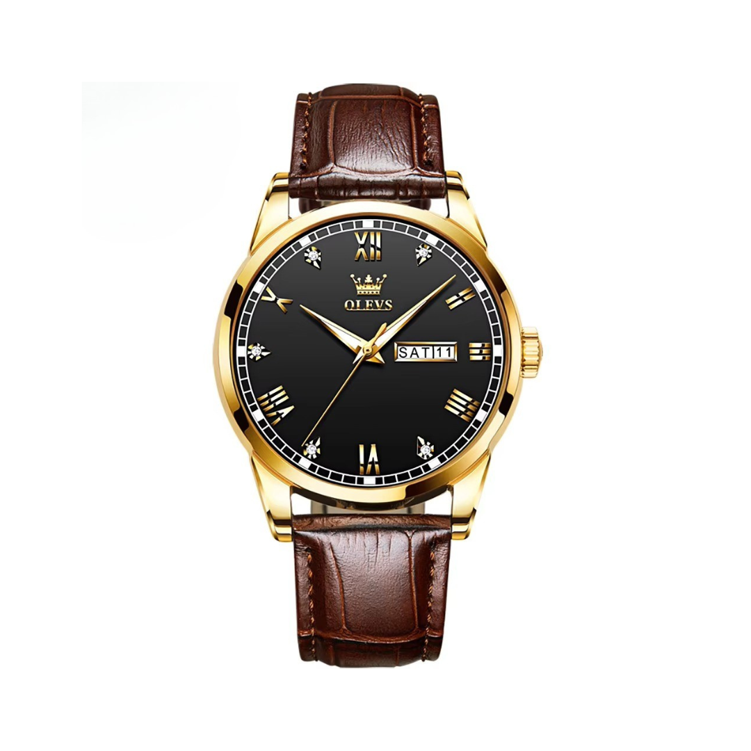 Business-Stil Analog Quarz Paar Uhr
