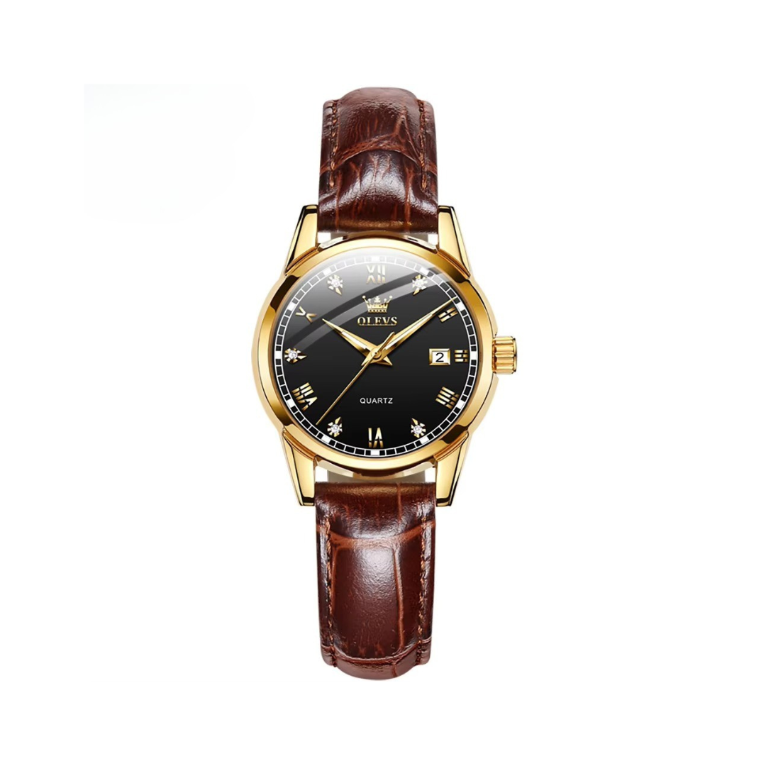 Business-Stil Analog Quarz Paar Uhr