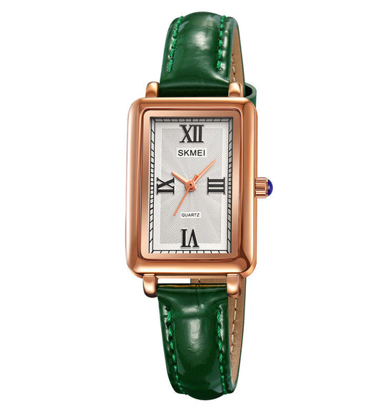 Lederband Freizeit-Uhr