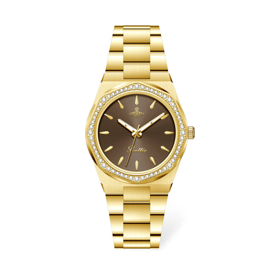 Edelstahl Achteckige Diamant Zarte Uhr