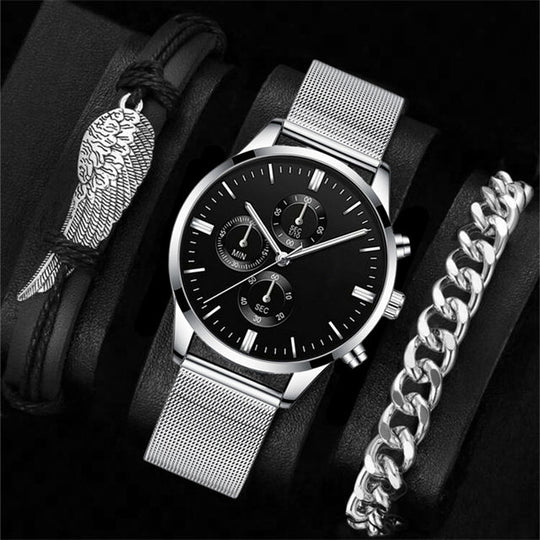 Heritage Chronograph Uhr und Armband Set