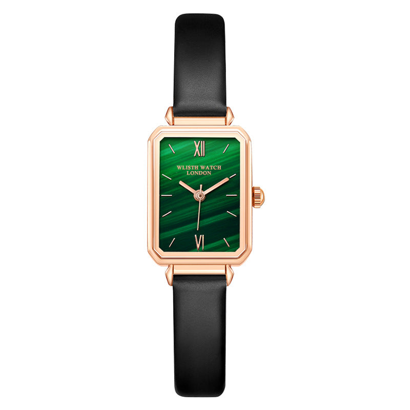 Montre décontractée délicate minimaliste
