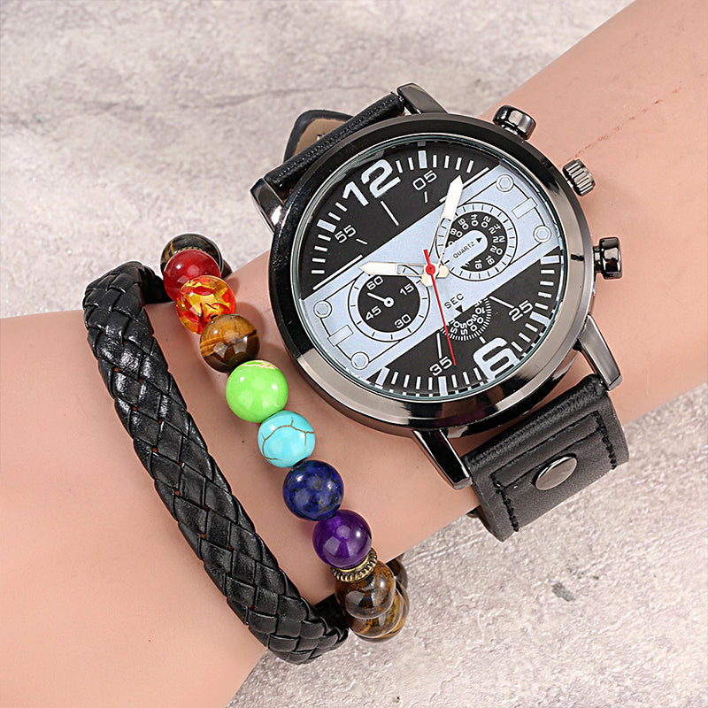 Horizon Analog-Uhr & Armband-Set