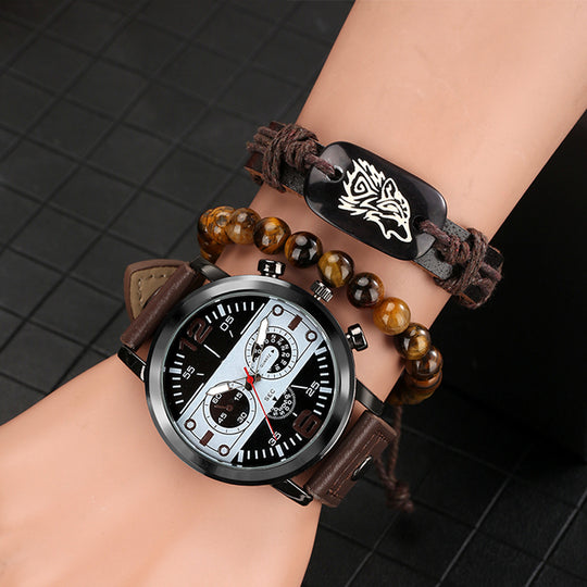 Horizon Analog-Uhr & Armband-Set