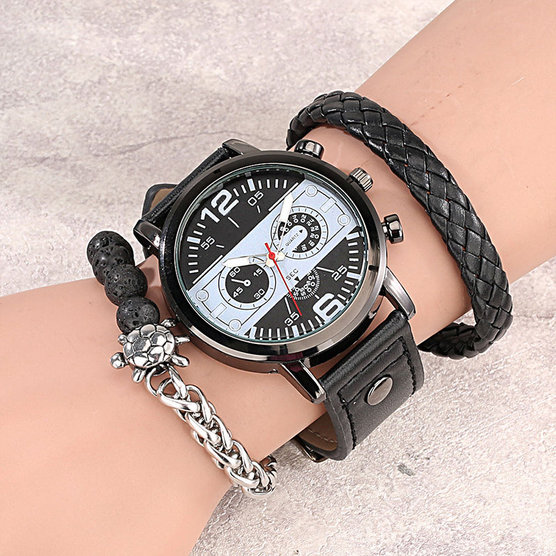 Horizon Analog-Uhr & Armband-Set
