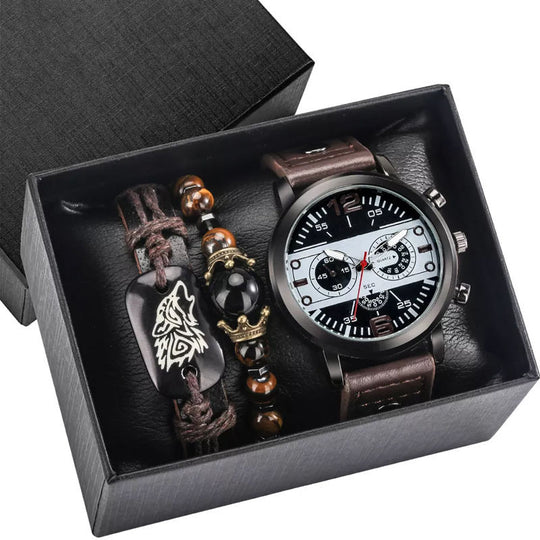 Horizon Analog-Uhr & Armband-Set