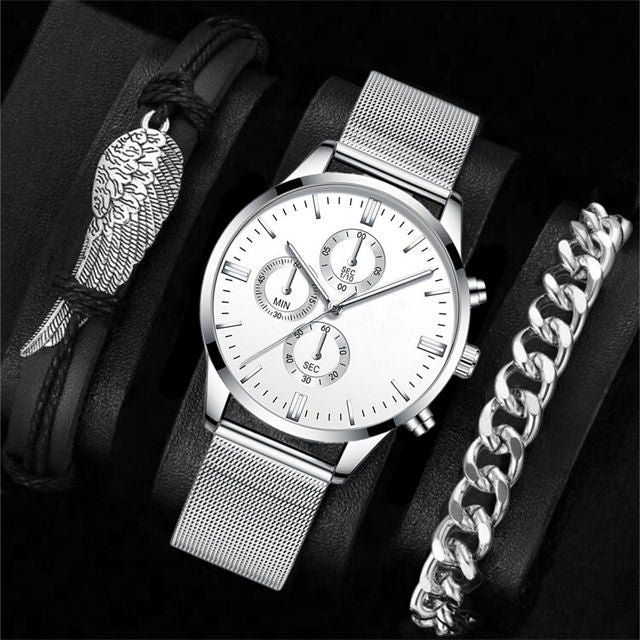 Heritage Chronograph Uhr und Armband Set