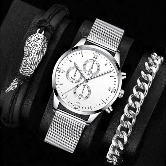 Heritage Chronograph Uhr und Armband Set