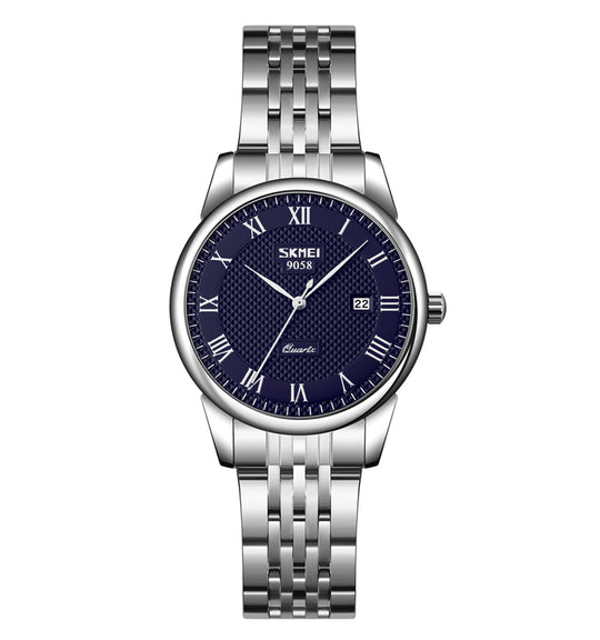 Klassische Leder Business Paar Uhr