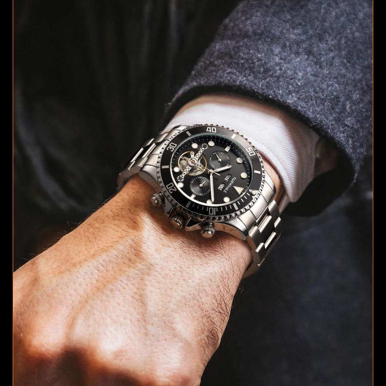 Luxuriöse mechanische Taucheruhr