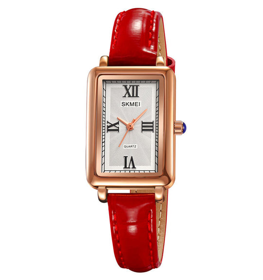 Lederband Freizeit-Uhr