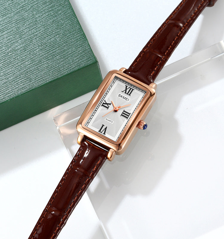 Lederband Freizeit-Uhr