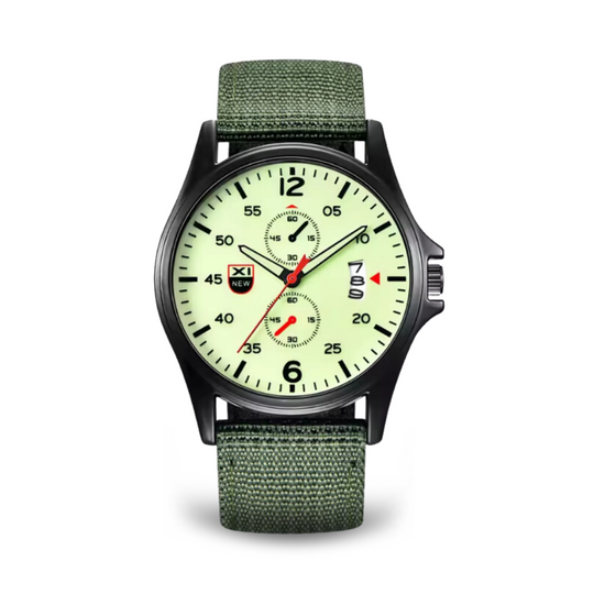 Sportliche Militär-Quarzuhr