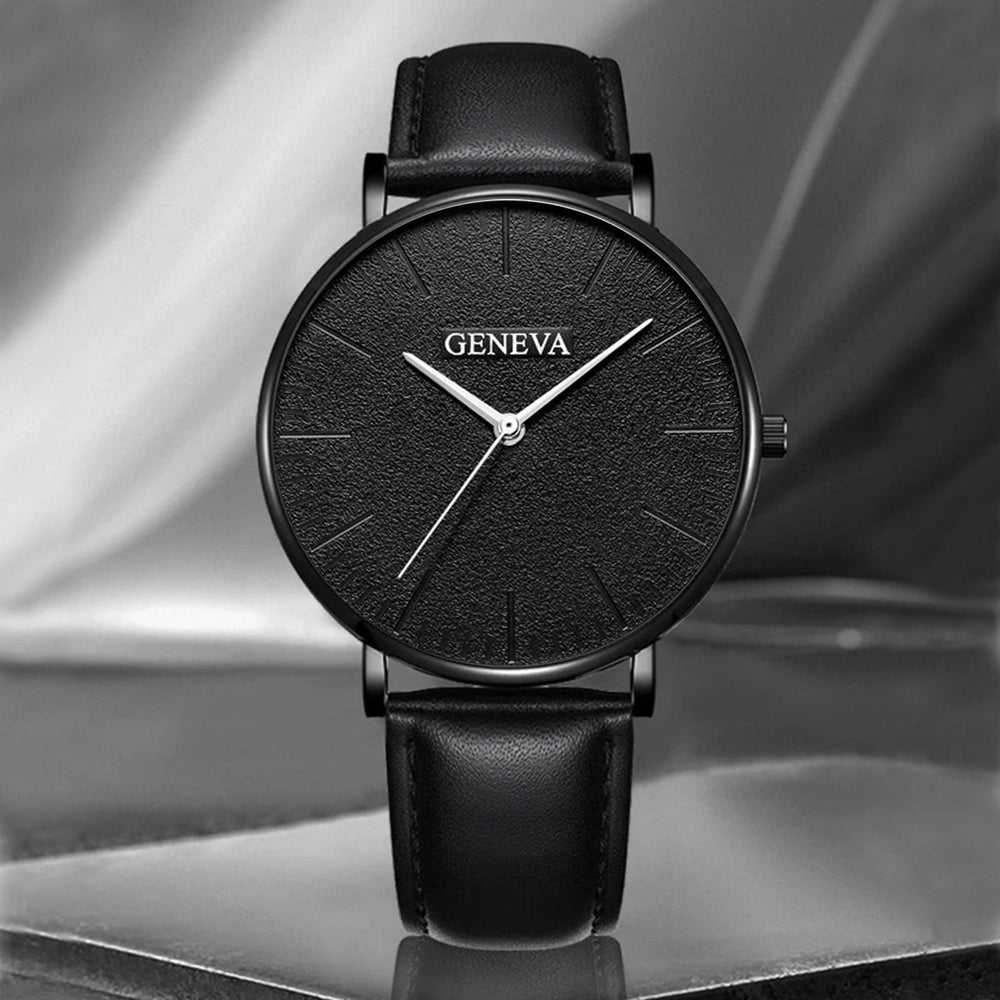 Lightweight Minimalist Business Watch & Bracelet Set