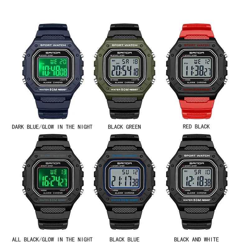 Durable Military Digital Watch