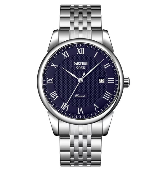 Klassische Leder Business Paar Uhr
